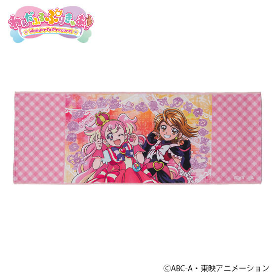 216203 Pbandai 預訂 2024/11月 プリキュア 放送1000回記念フェイスタオル
