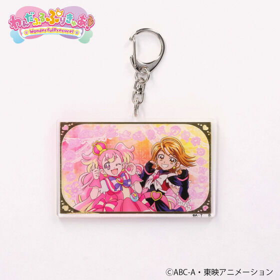 216206 Pbandai 預訂2024/11月 プリキュア 放送1000回記念アクリルキーホルダー