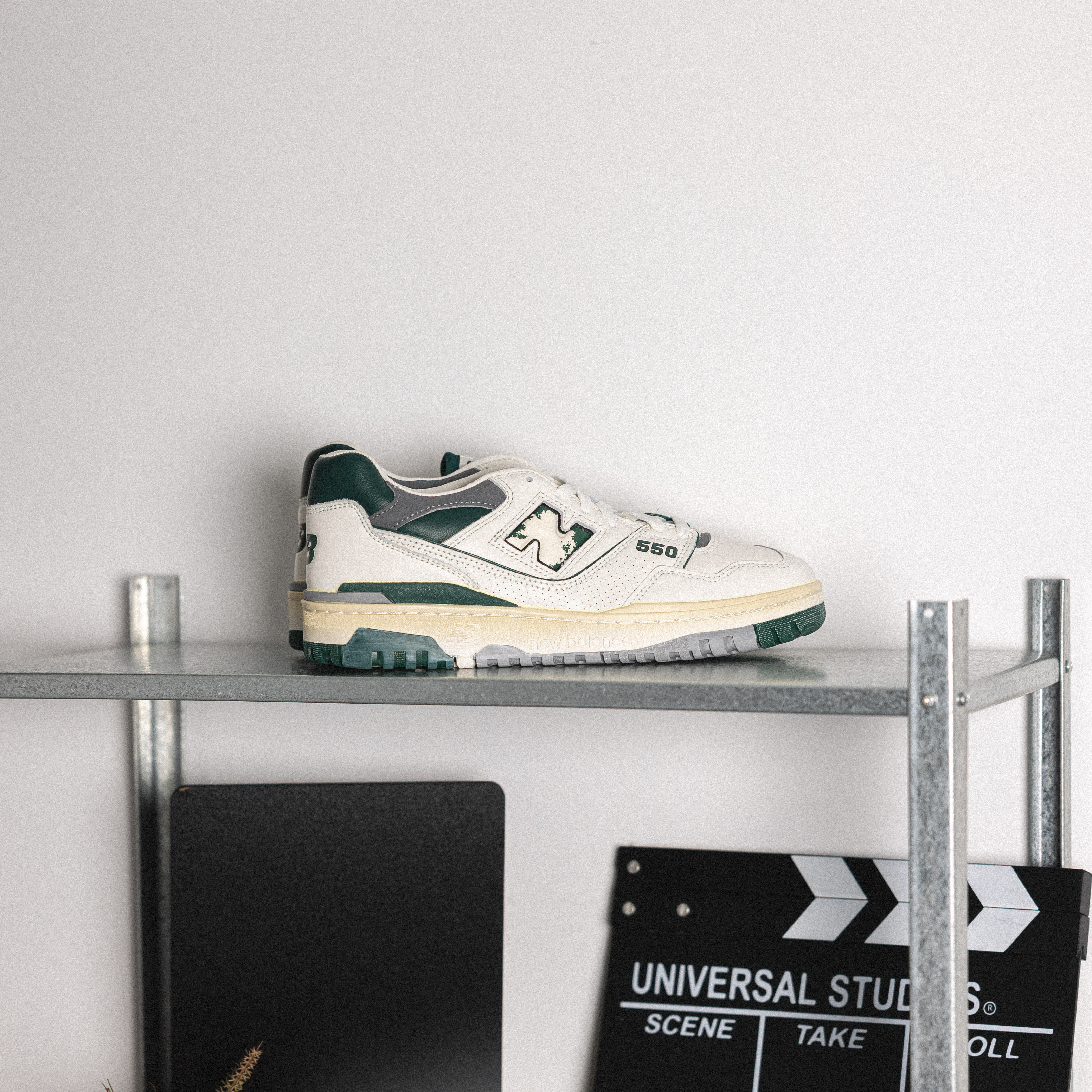 -(C5a)-NEW BALANCE 550 "MARSH GREEN" 白綠 復古 仿舊奶油底-BB550VTG