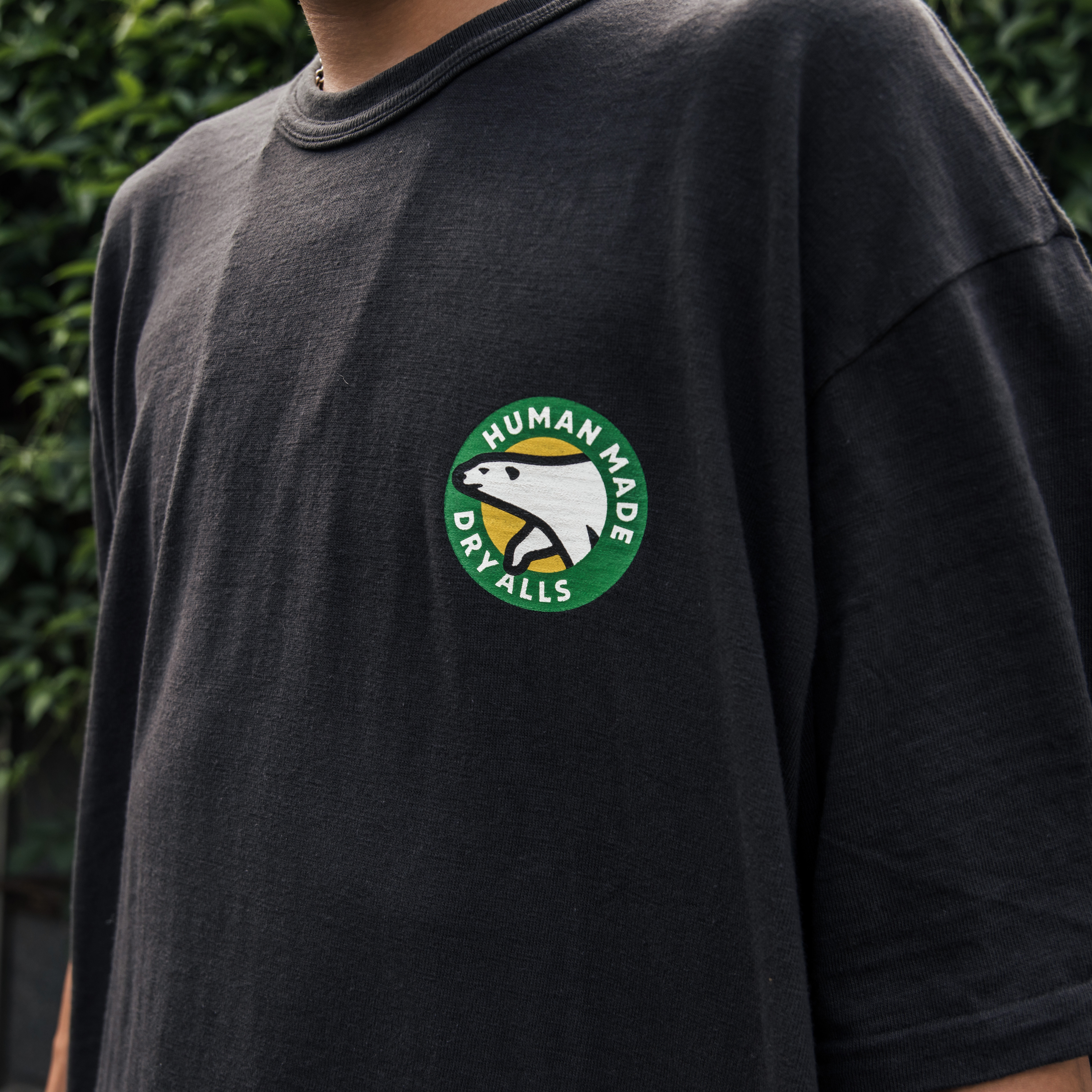 HUMAN MADE GRAPHIC T-SHIRT 北極熊短T 黑色/白色-HM27TE006