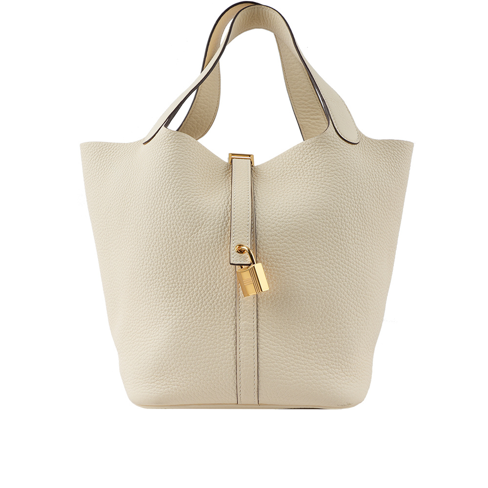 【Hermès】Picotin Lock 22cm MM手提水桶包
