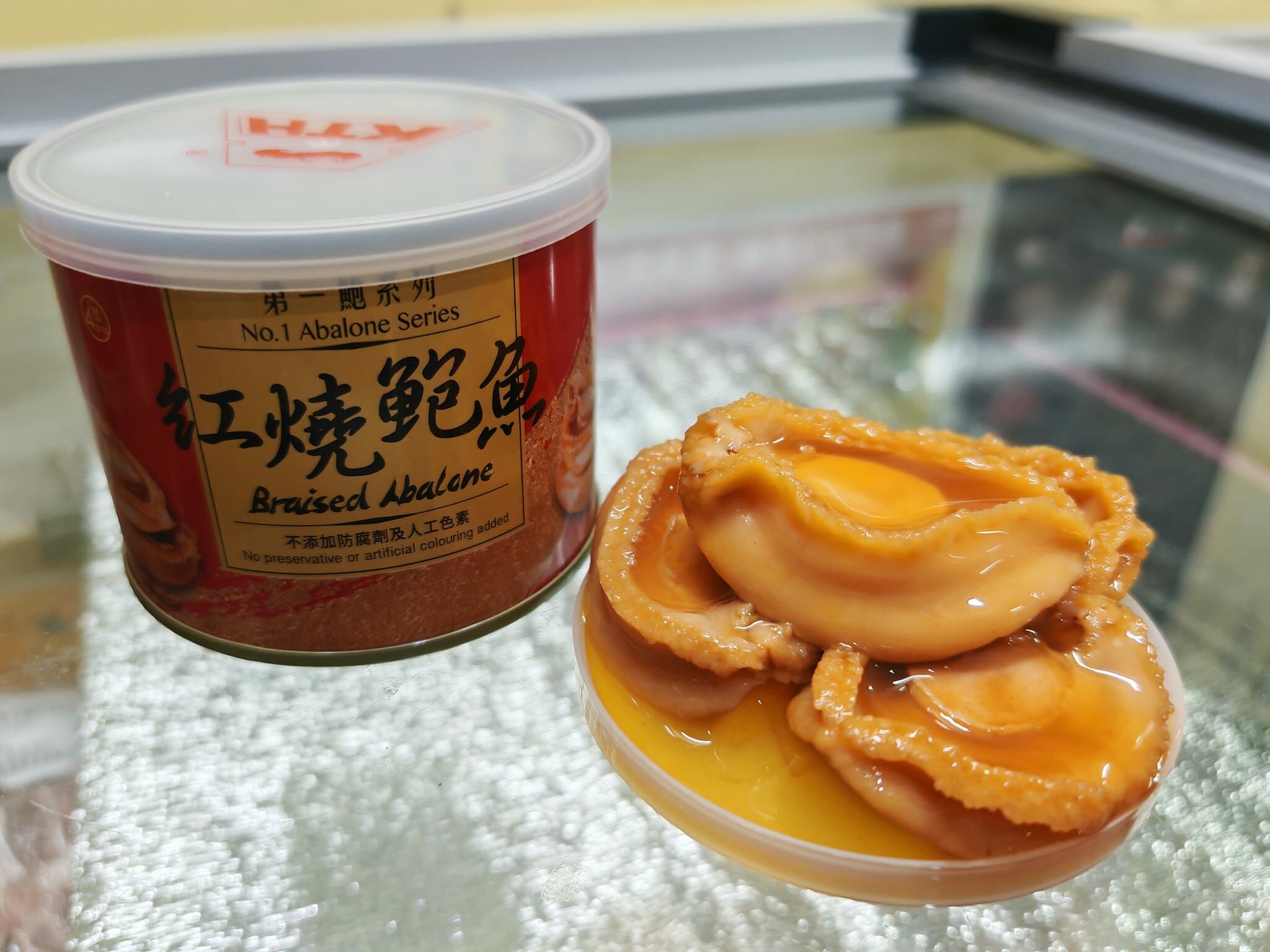 第一鮑紅燒鮑魚（4頭）淨重160G