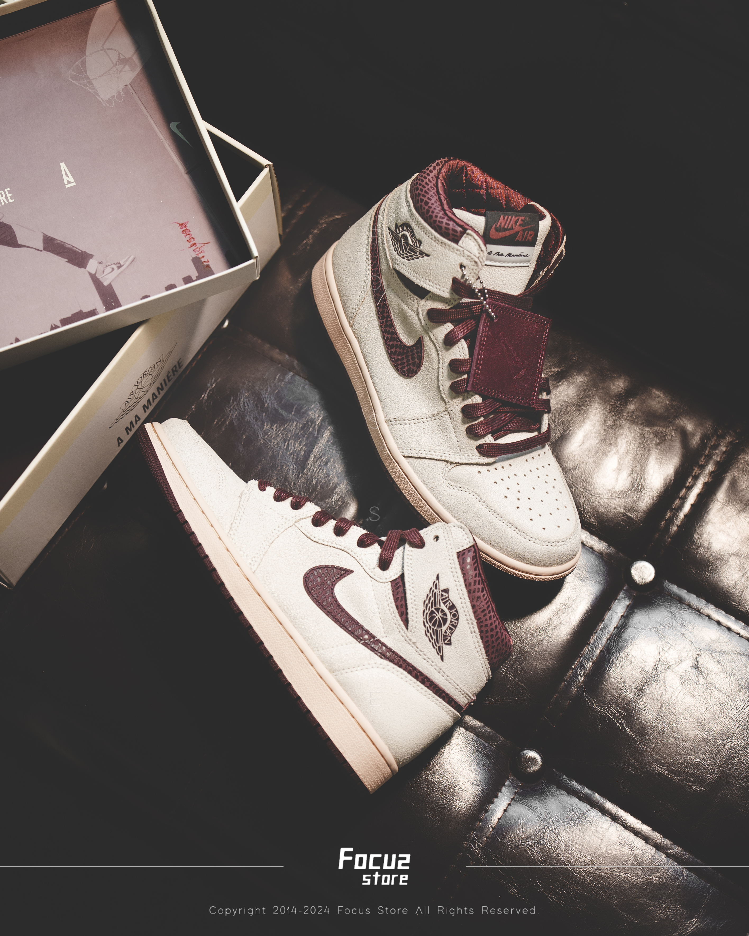 Focus Store】預購A ma maniere x Nike Air Jordan 1 High O