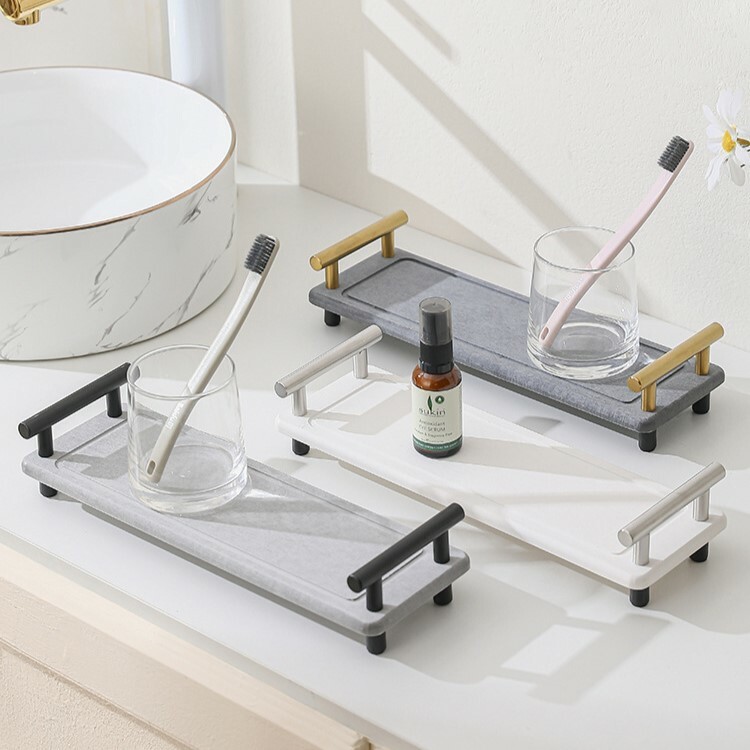 《4685》硅藻泥速乾瀝水置物架