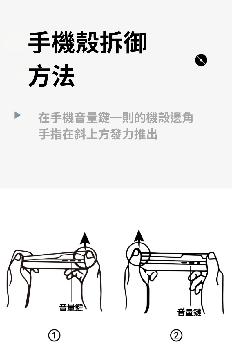 Tegic 600D 磁吸芳綸纖維黑膠唱片手機殼