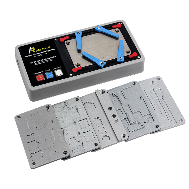 米景MS1拆焊台X-15系列擴充加熱模組中層植錫加熱台手機維修工具