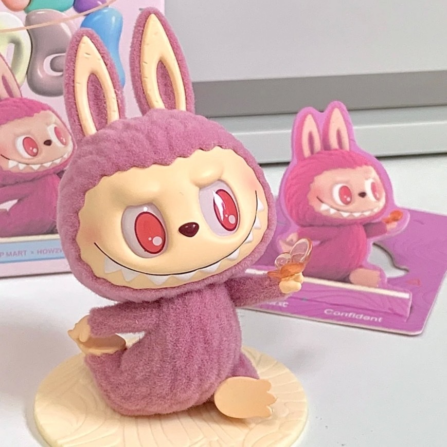 <確認款> 自信式 POP MART 泡泡瑪特 THE MONSTERS LABUBU 慵懶瑜伽 搪膠臉 公仔 盒玩 LAZY YOGA【PPMT-LAZY01】