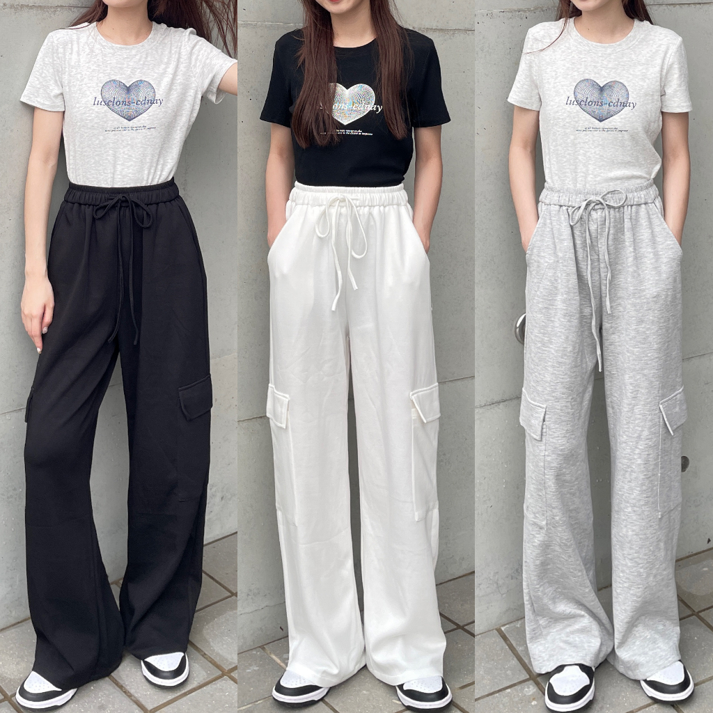 超舒服彈性涼感棉軟Q涼感面膜工裝褲(3色)