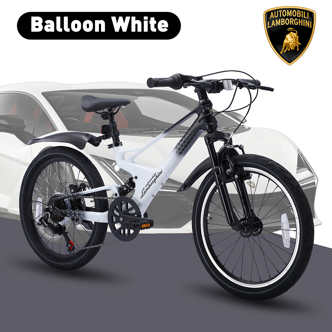 日本 Lamborghini 20" 兒童單車 (Balloon White)