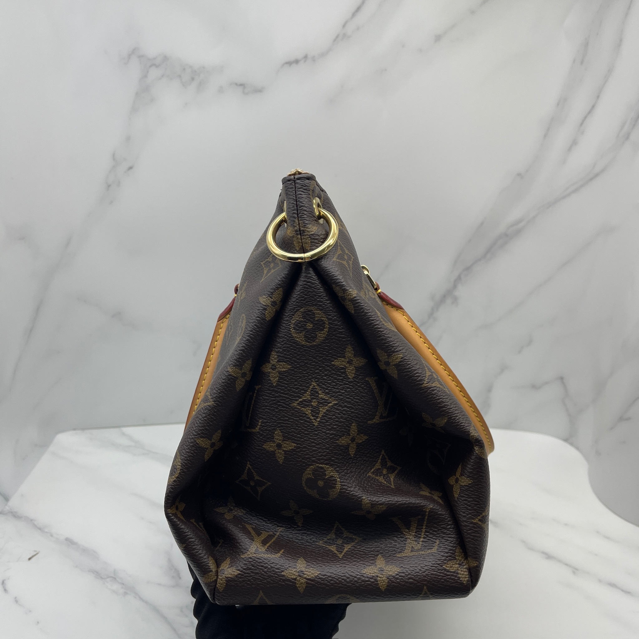 LV Pallas monogram dune 2 way bag