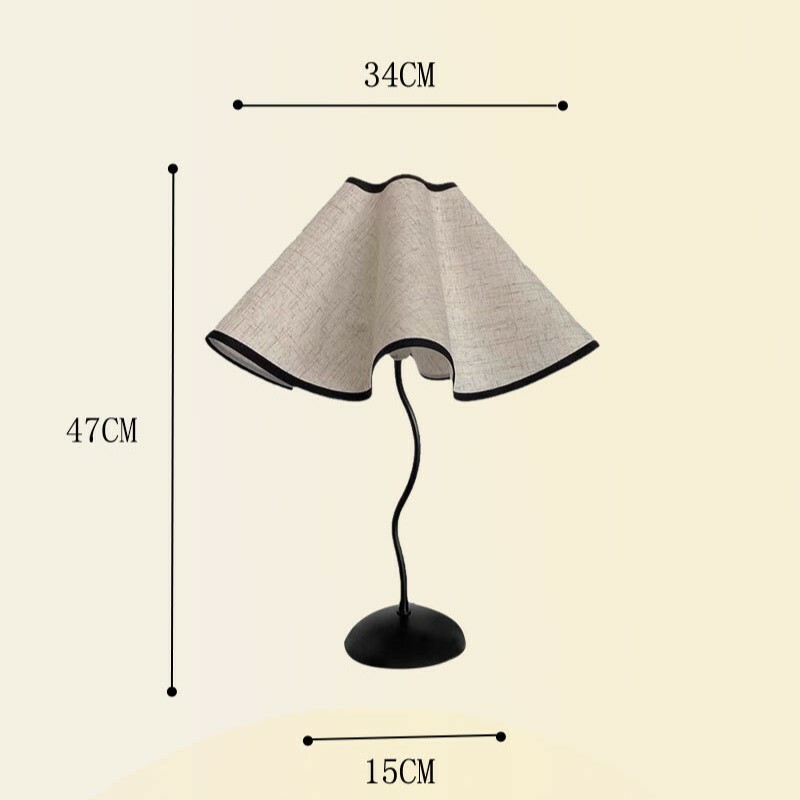 《4689》三色調節氛圍感花瓣床頭燈