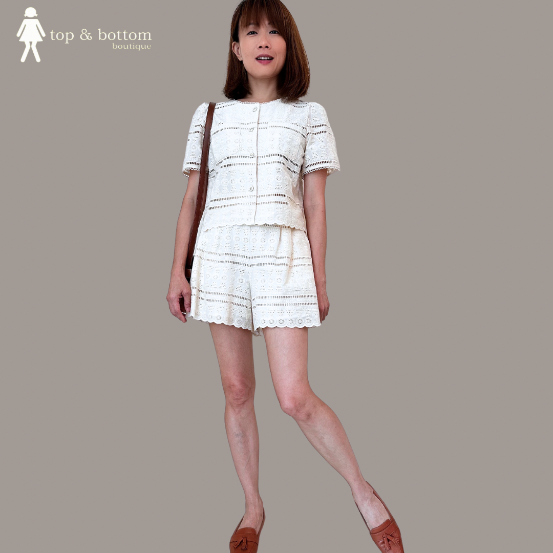 COTTON LACE SET SUIT