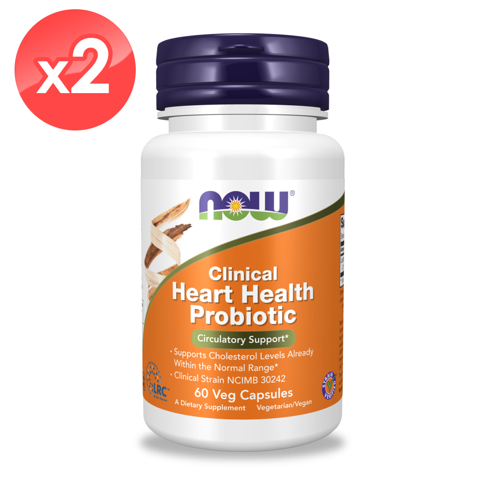 【NOW】羅伊氏機能益生菌膠囊2瓶組(60顆*2瓶) /排便順暢