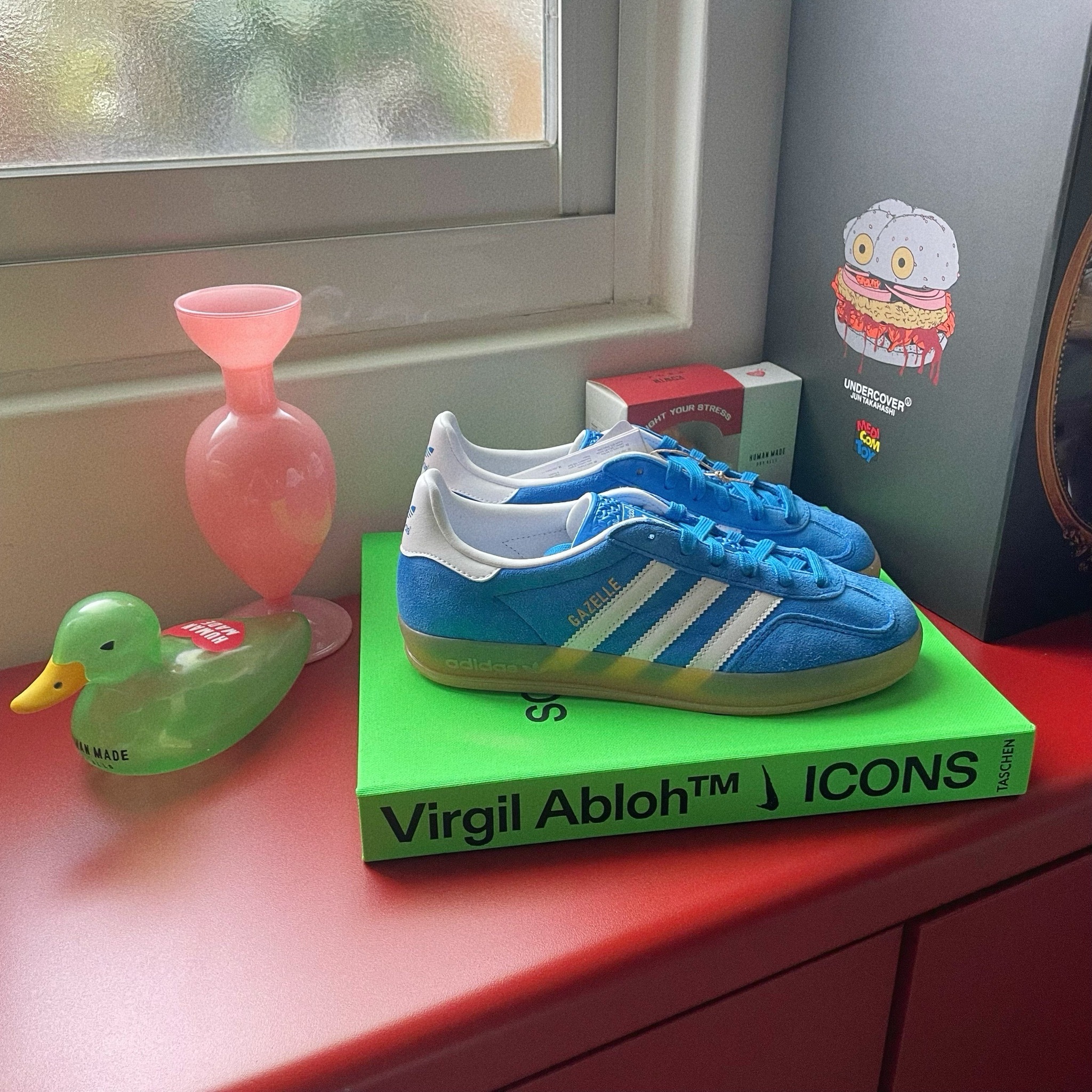 Adidas Originals Gazelle Indoor 國外限定款 寶藍 焦糖 復古鞋 JI2061