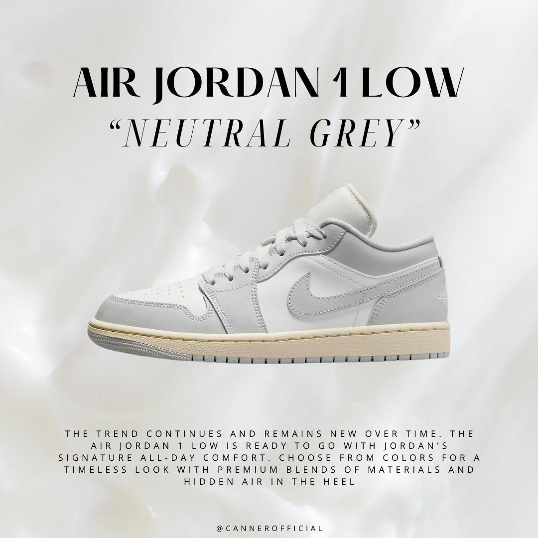 NIKE AIR JORDAN 1 AJ1 海鹽灰 淺灰 骨白 仿舊 奶油底 女鞋 DC0774-103