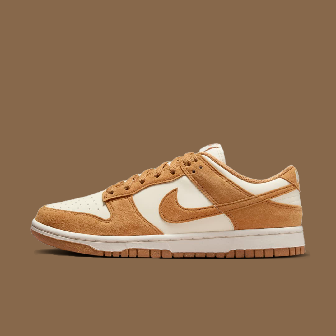 (現貨秒出)Nike Dunk Low Nn 'Flax Suede' 小麥 奶茶 女款 HJ7673-100