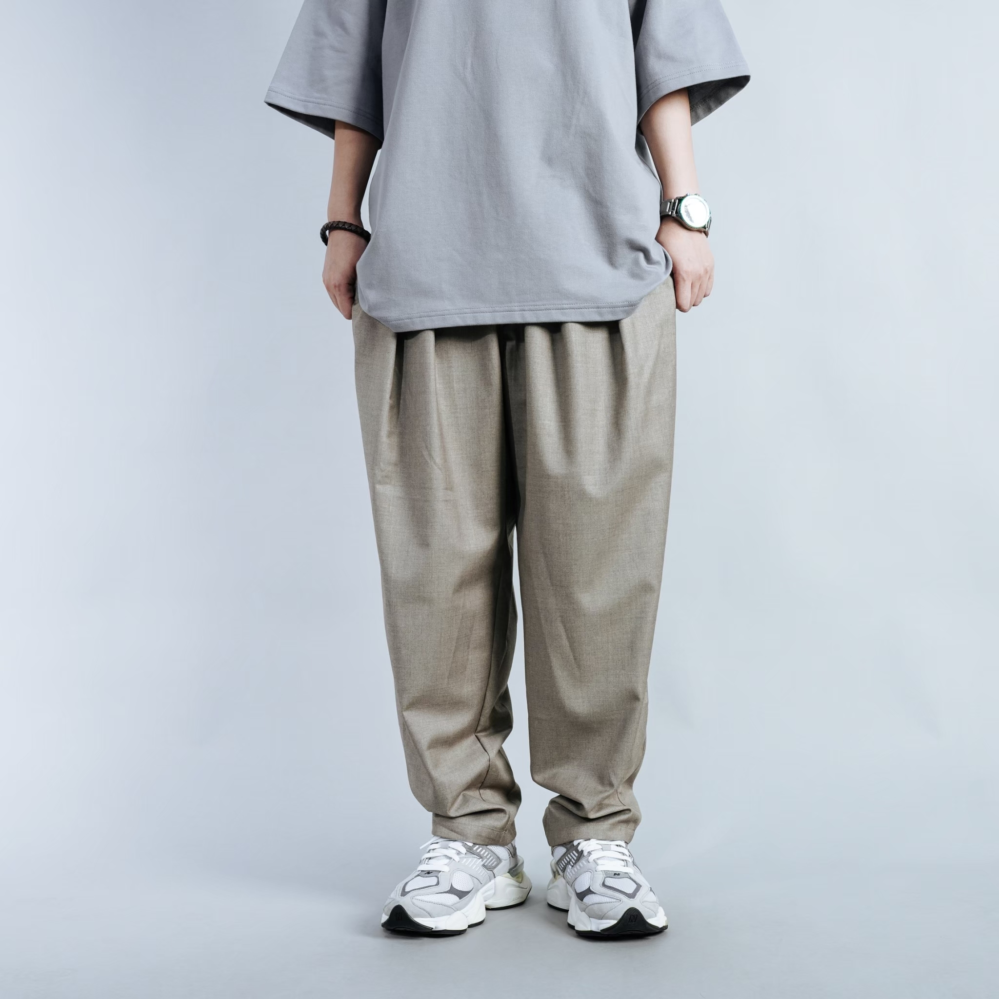 SBG 打折寬鬆垂感長褲 K609