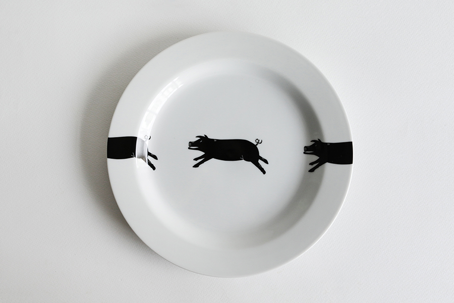 STUDIO M' - R.B.B.C. PIGGY9英吋圓盤/23.5cm（WEB限定）