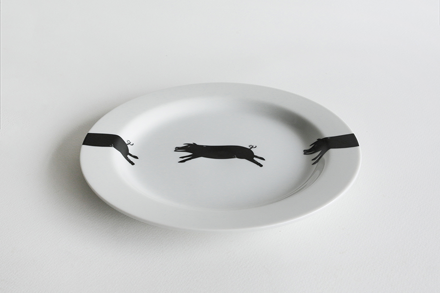 STUDIO M' - R.B.B.C. PIGGY9英吋圓盤/23.5cm（WEB限定）