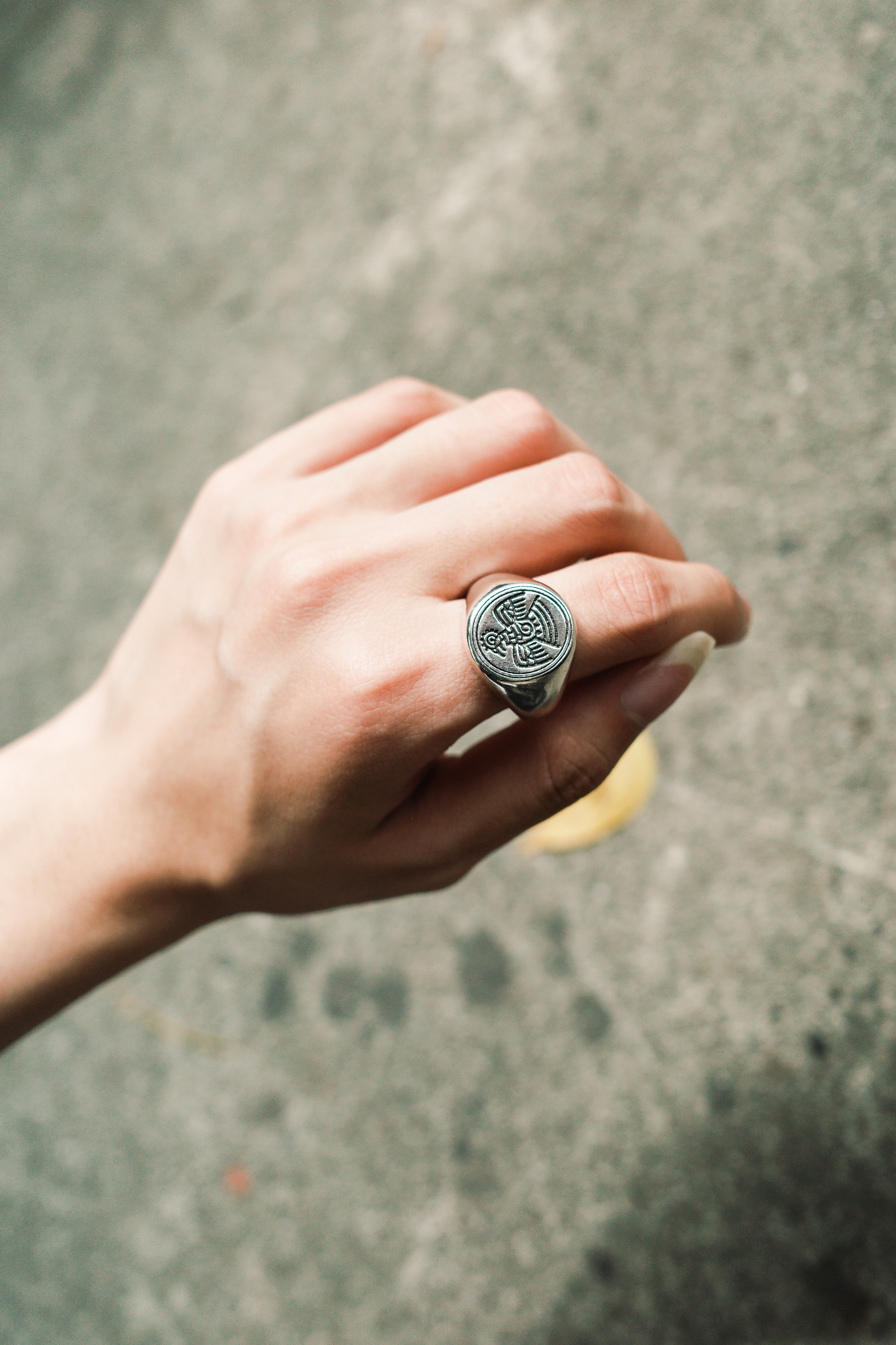 『Always_Good』雷鳥 復古 鋼戒