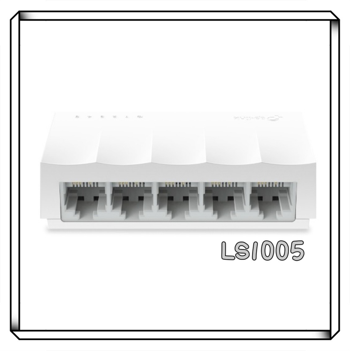 TP-Link LS1005 5埠 10/100Mbps 高節電 乙太網路交換器