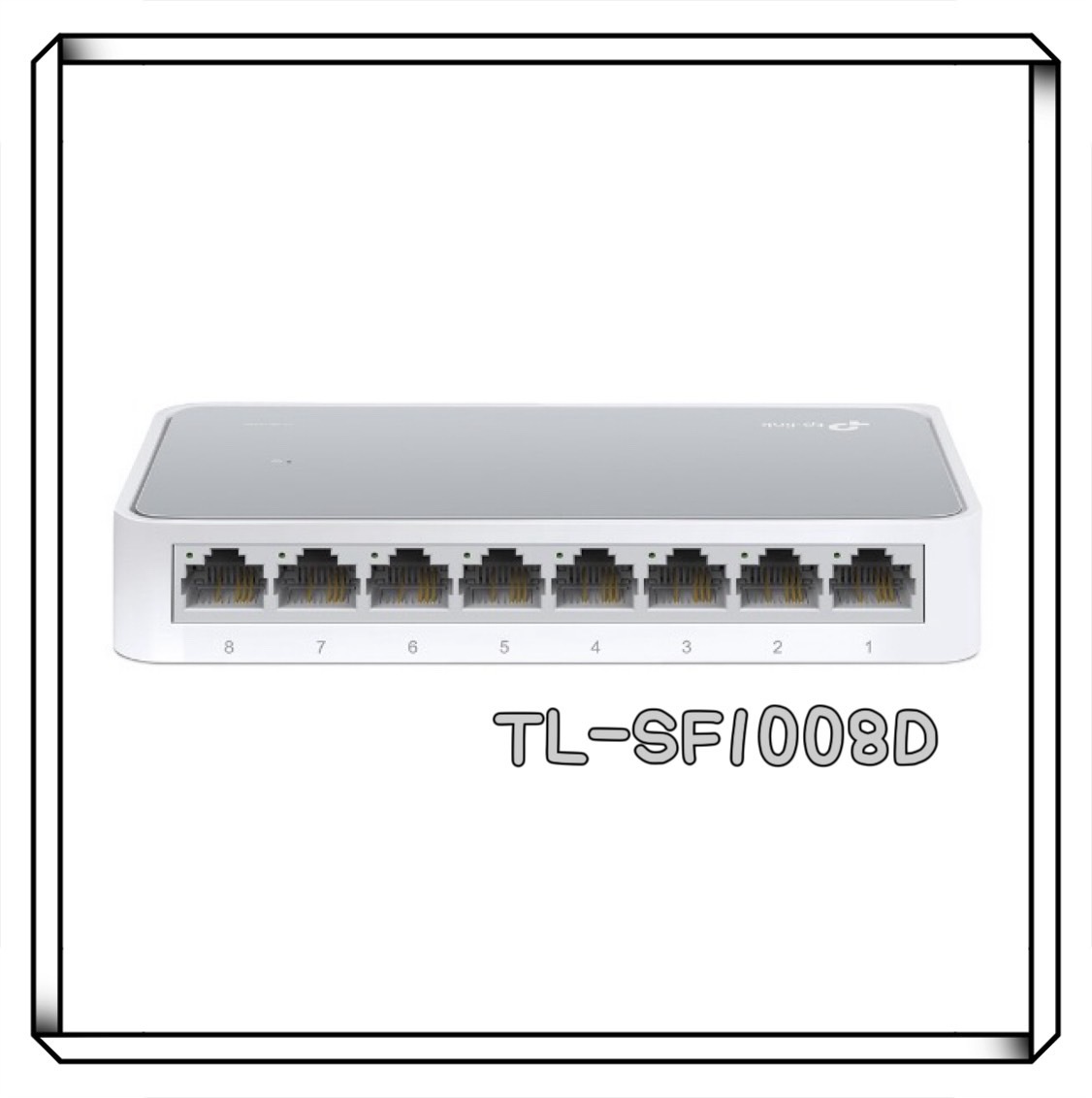 TP-Link TL-SF1008D 8 埠 10/100Mbps 桌上型交換器