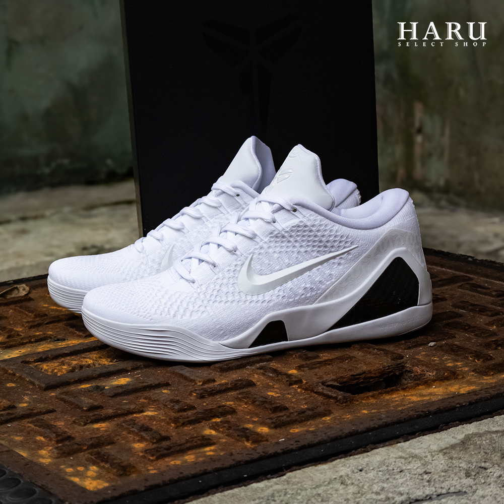 Nike Kobe 9 Elite Low High Protro “Halo” Triple White 全白色 高筒 低筒 FZ7334-100 FZ7335-100