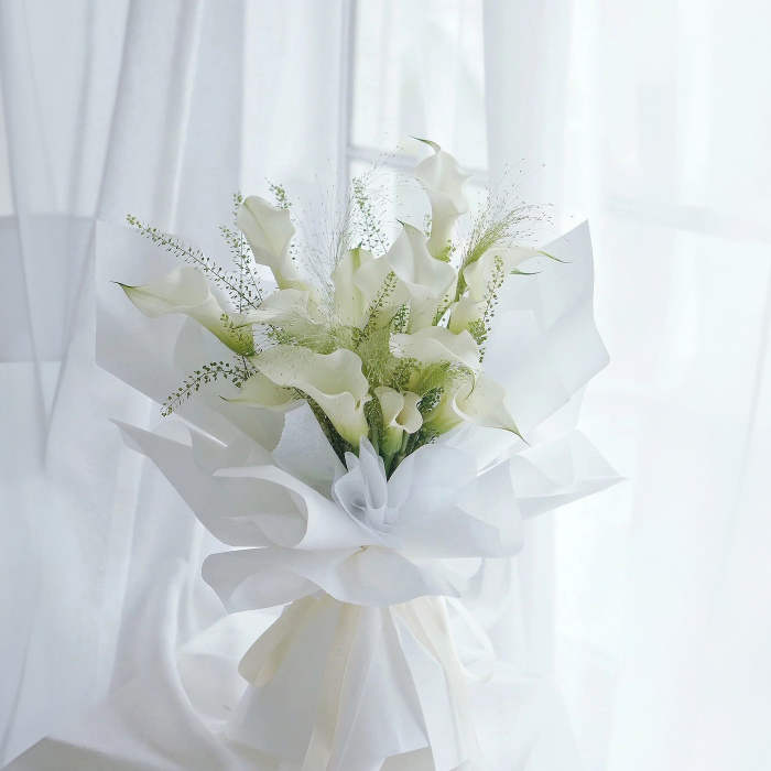 蝴蝶之夢 海芋鮮花束