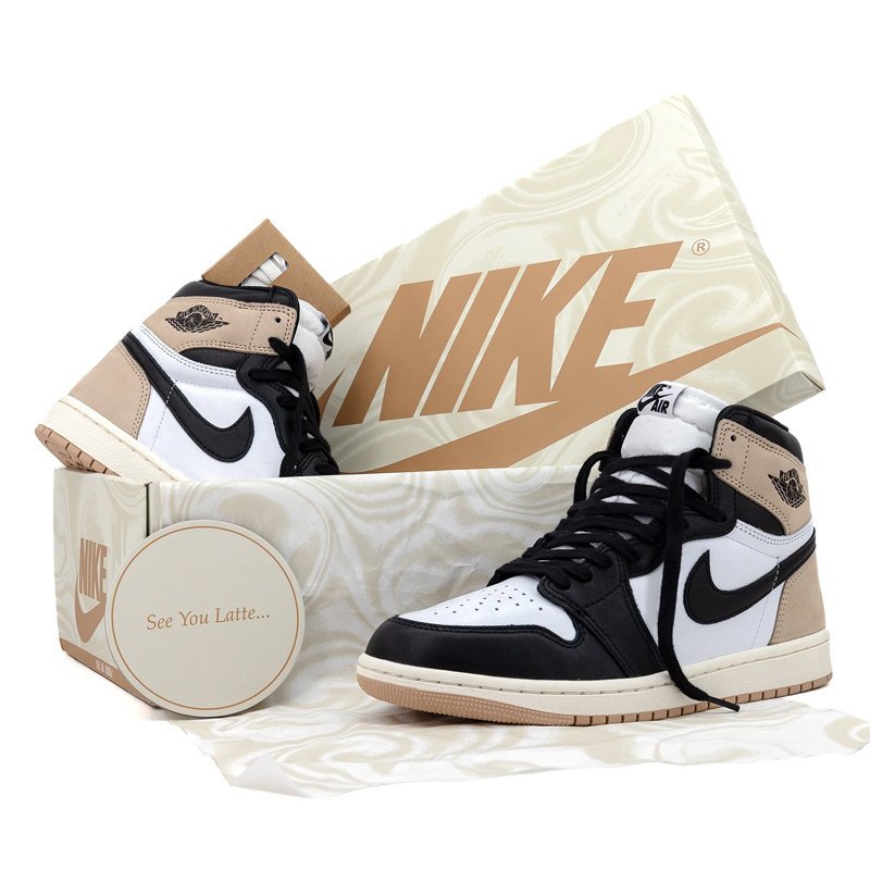 <連線代購商品> NIKE AIR JORDAN 1 OG 黑棕 拿鐵咖啡摩卡 休閒鞋【FD2596-021】AJ1OG