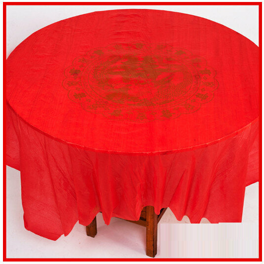 Hot style [10 sheets] thickened disposable tablecloth (Dajinxi 1.7 meters)
