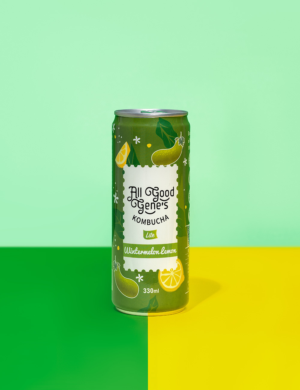 冬瓜檸檬康普茶  330ml/罐裝