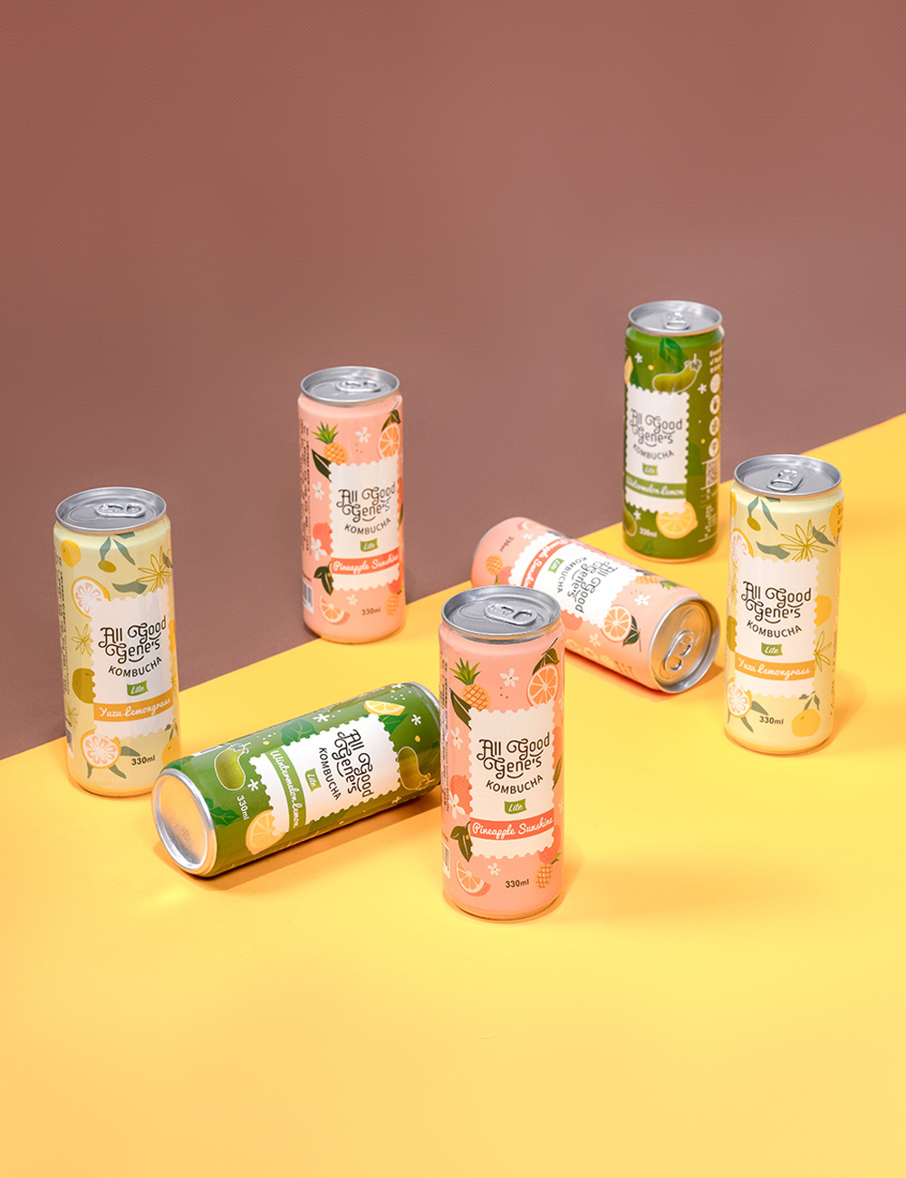 免運-冬瓜檸檬康普茶  330ml/罐裝14瓶