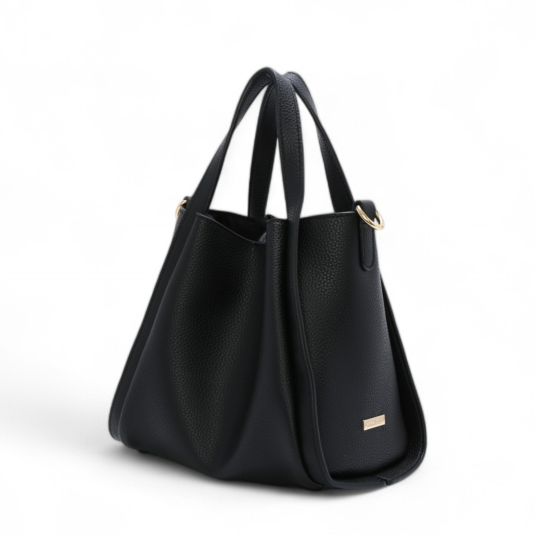 ANNA DOLLY 手提小托特包 黑色