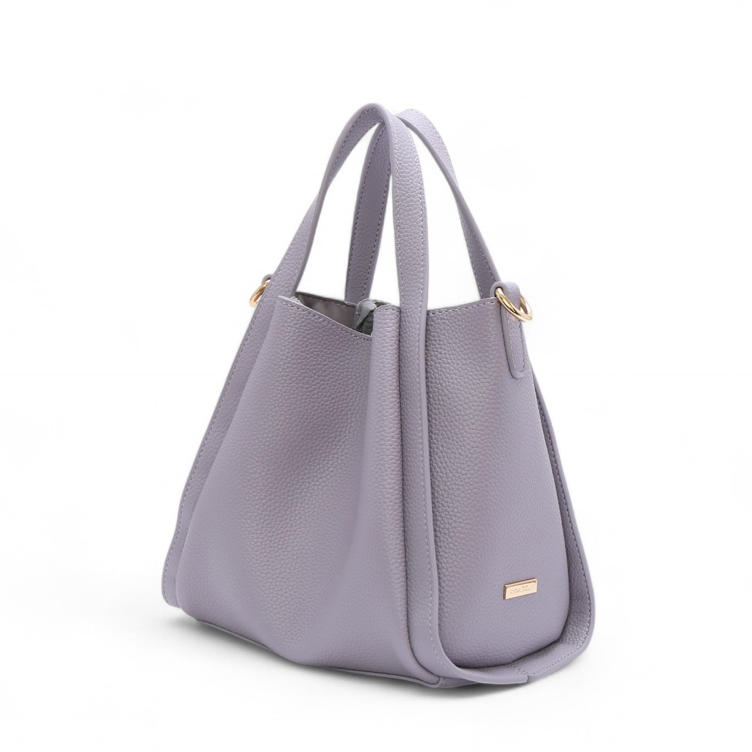 ANNA DOLLY 手提小托特包 紫色