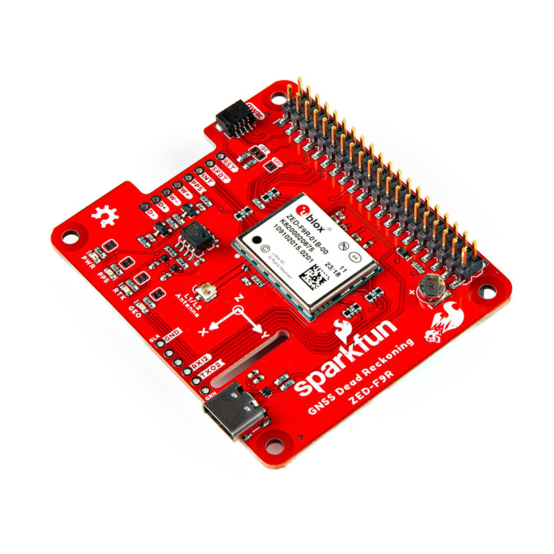 SparkFun GPS-RTK Dead Reckoning pHAT 航位推算模板 適用樹莓派