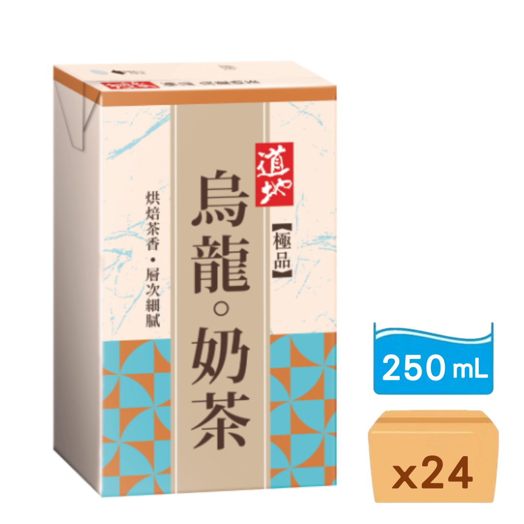道地-極品烏龍奶茶 250ml x24包