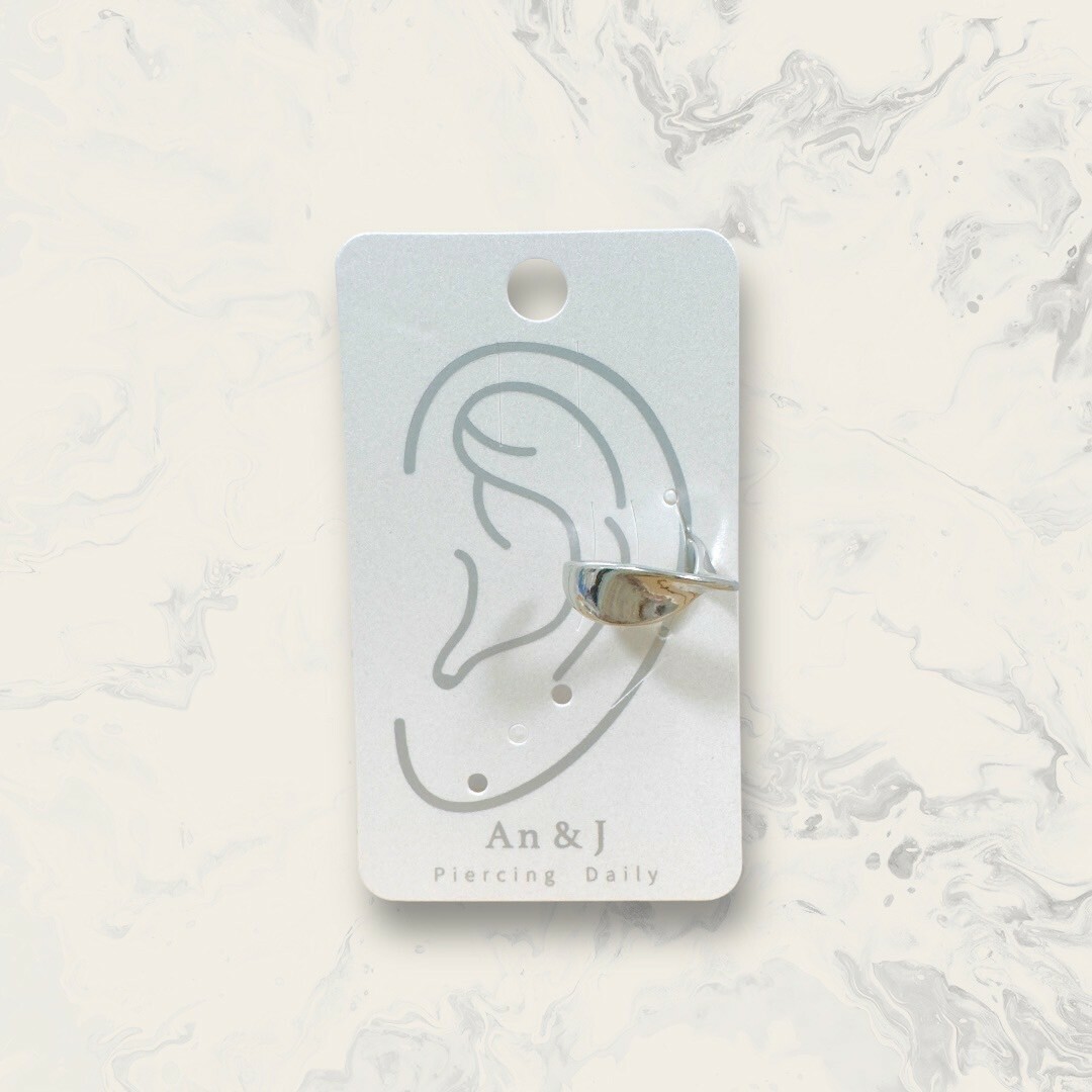 韓國直送耳骨夾 扁中扭圈