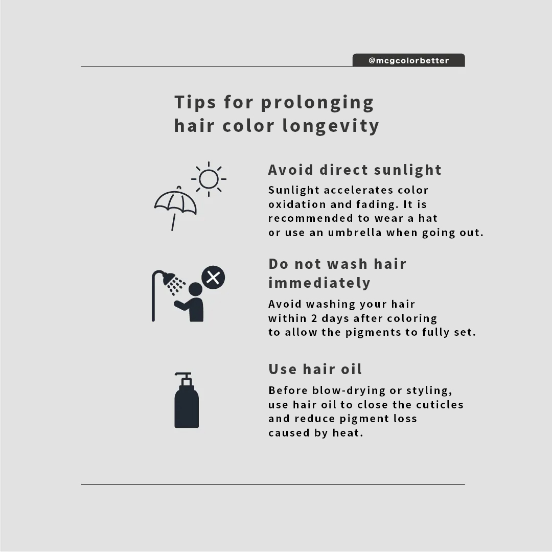 Tips for prolonging hair color longevity