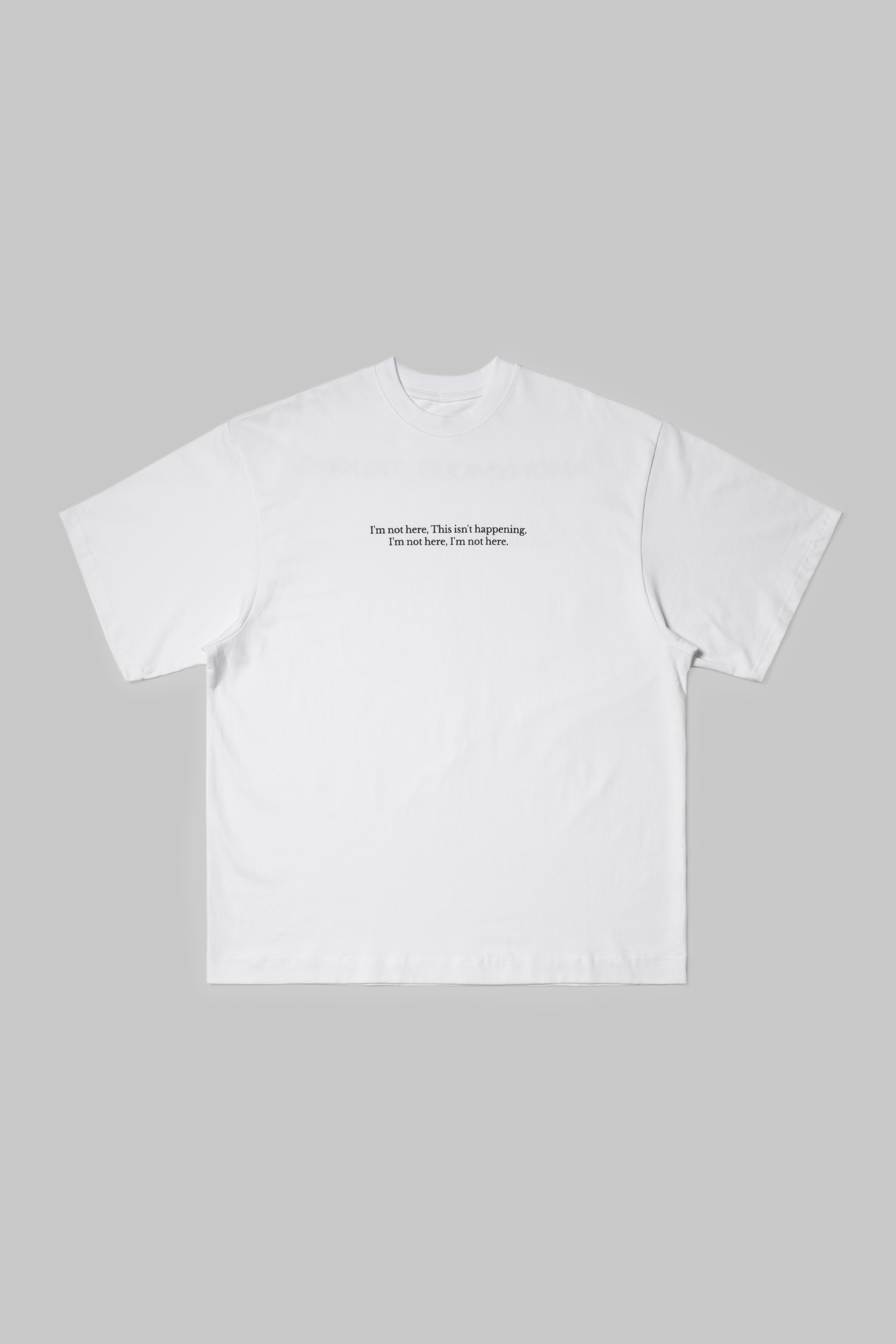 Anonymous Talking / 24SS-Lyrics Tee - 短袖印花上衣