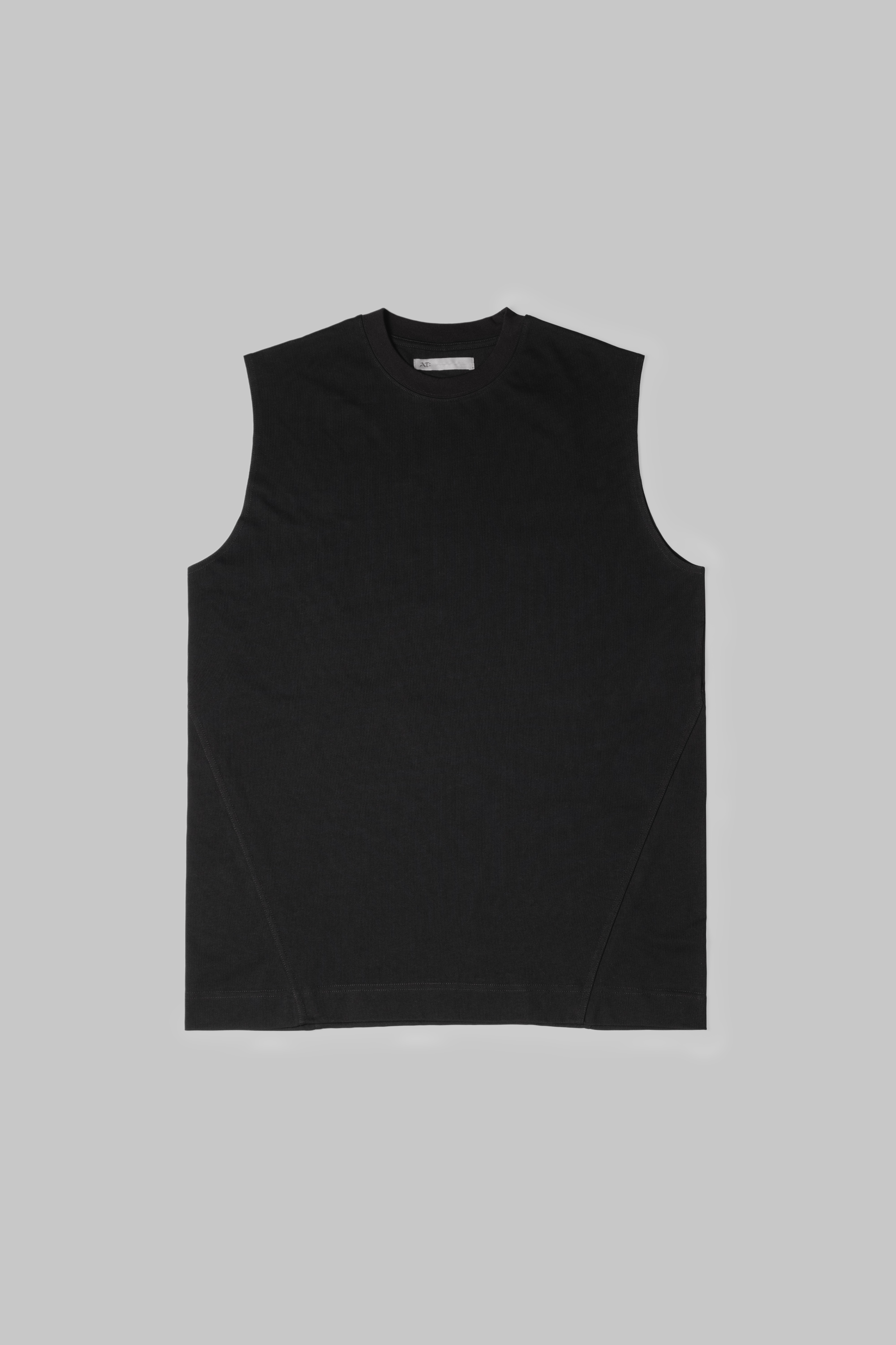 Anonymous Talking / 24SS-Cropped Vest - LOGO剪接背心