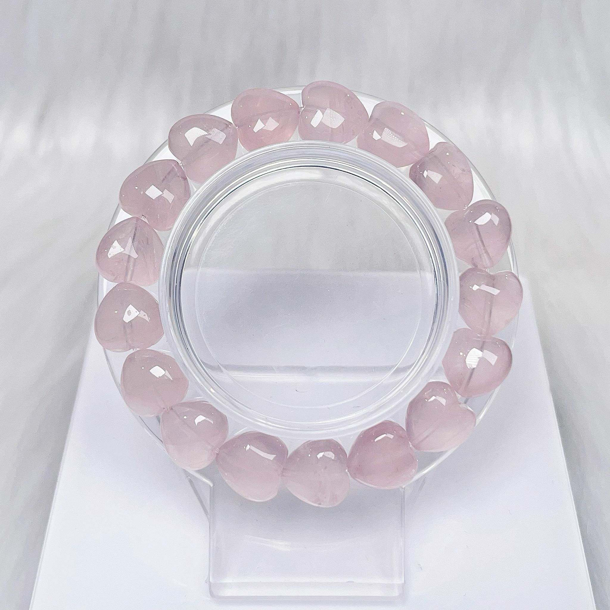 粉晶心形手串 CH1574