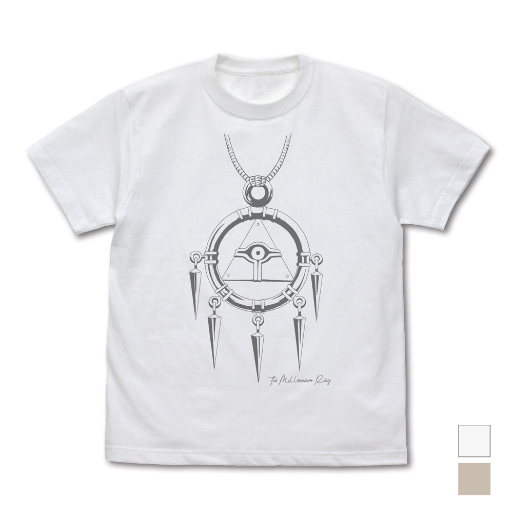 Cospa 0909 千年リング Tシャツ [遊☆戯☆王デュエルモンスターズ] WHITE