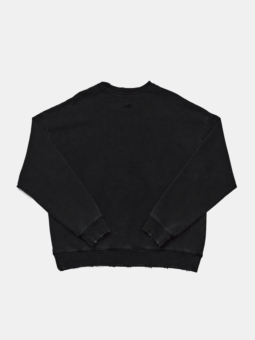 Anonymous Talking / Embroidered Sweater - 刺繡大學Tee