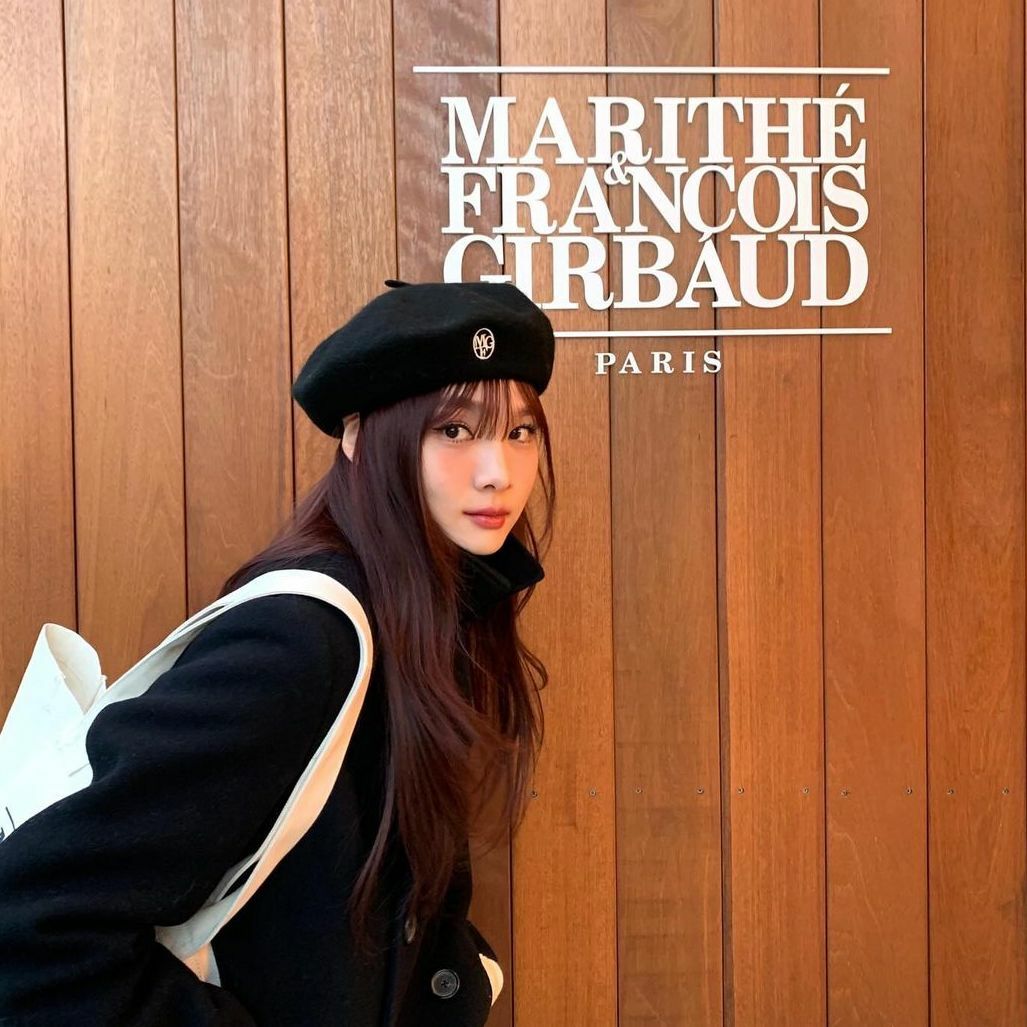 🇰🇷 MARITHÉ FRANCOIS GIRBAUD 貝雷帽 高允貞 美延 JOY 藝人同款 黑 藍 灰 白 / 現貨