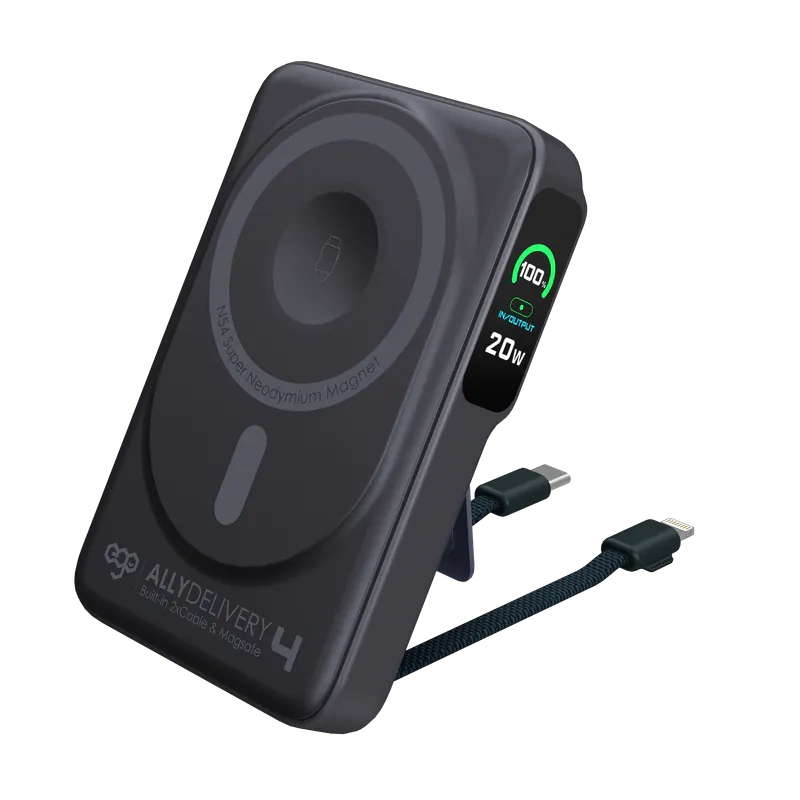 EGO AllyDelivery 4 @3C追溯碼版.Magsafe 10000mAh 6in1 移動電源 (2026-7月更新版本)