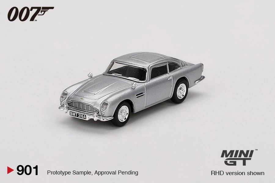 【預訂】Mini GT #901 Aston Martin DB5“Thunderball” / Japanese Blister Packaging(RHD)