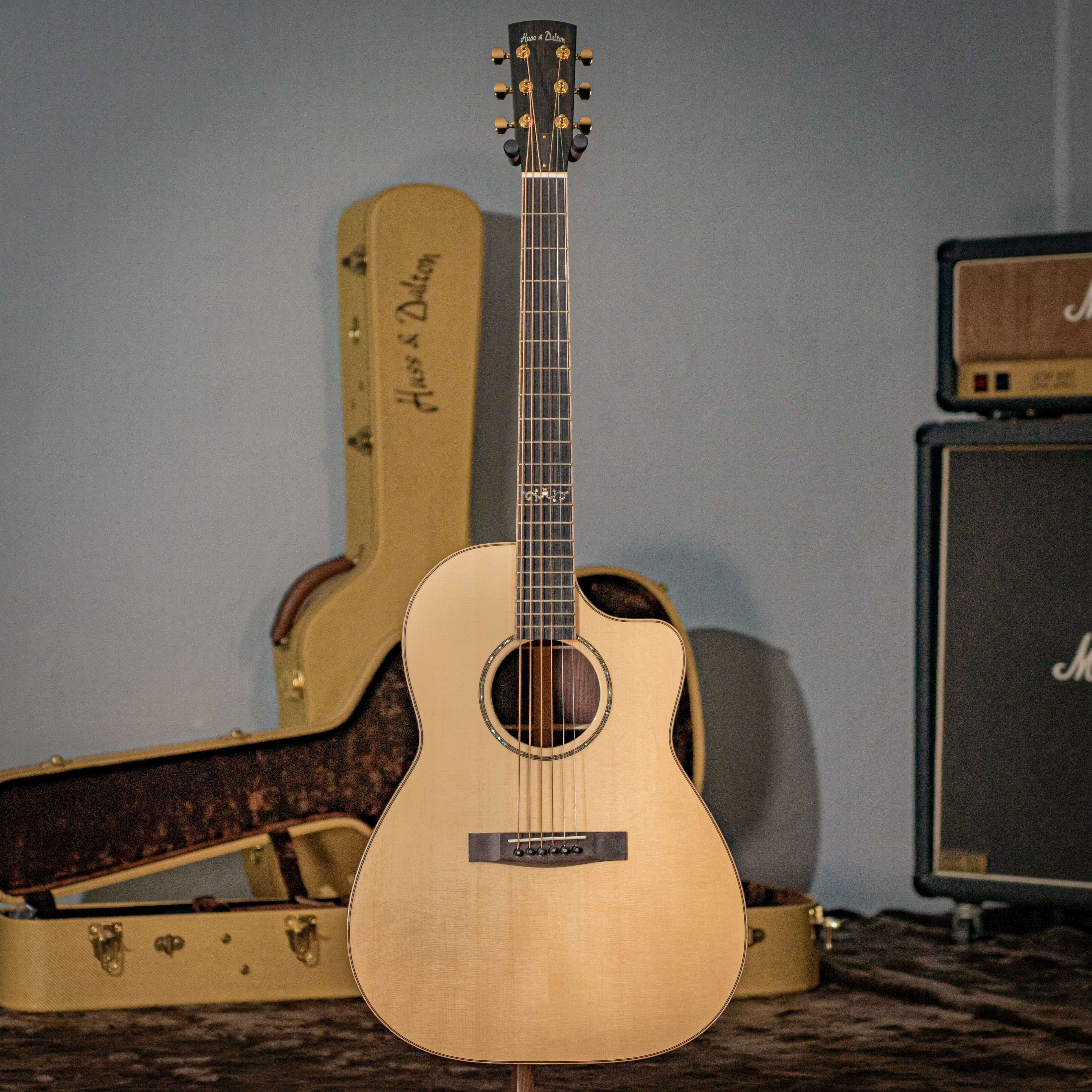 Huss and Dalton CM 東印度玫瑰木 全單板 民謠吉他 北美手工