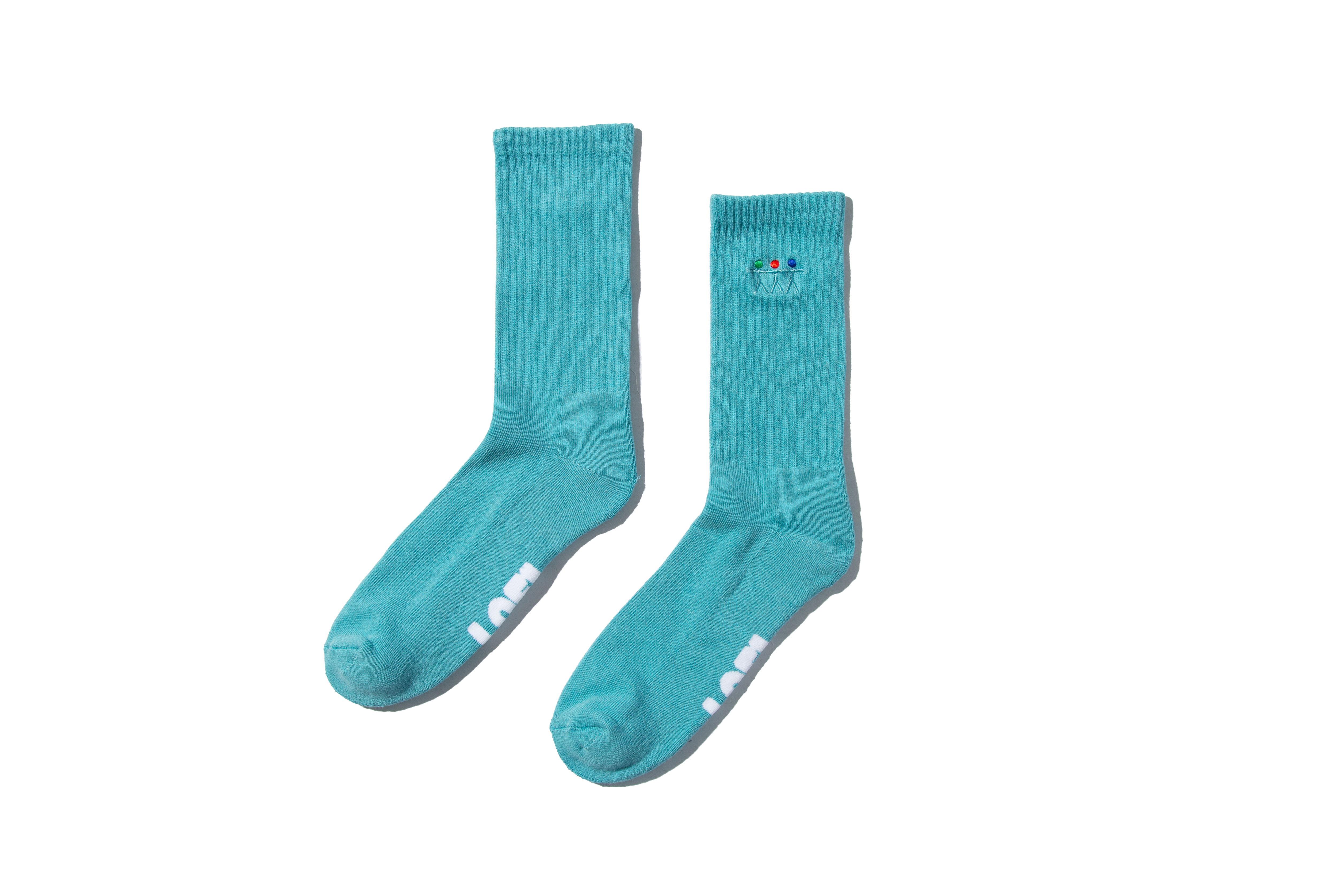 Lo-Fi "Life Form Socks" (Washed Seafoam)