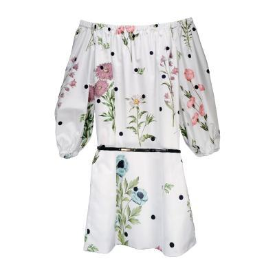 STUDIO MAX MARA-LIBICO 氣球袖連身短裙-16221083-001-T