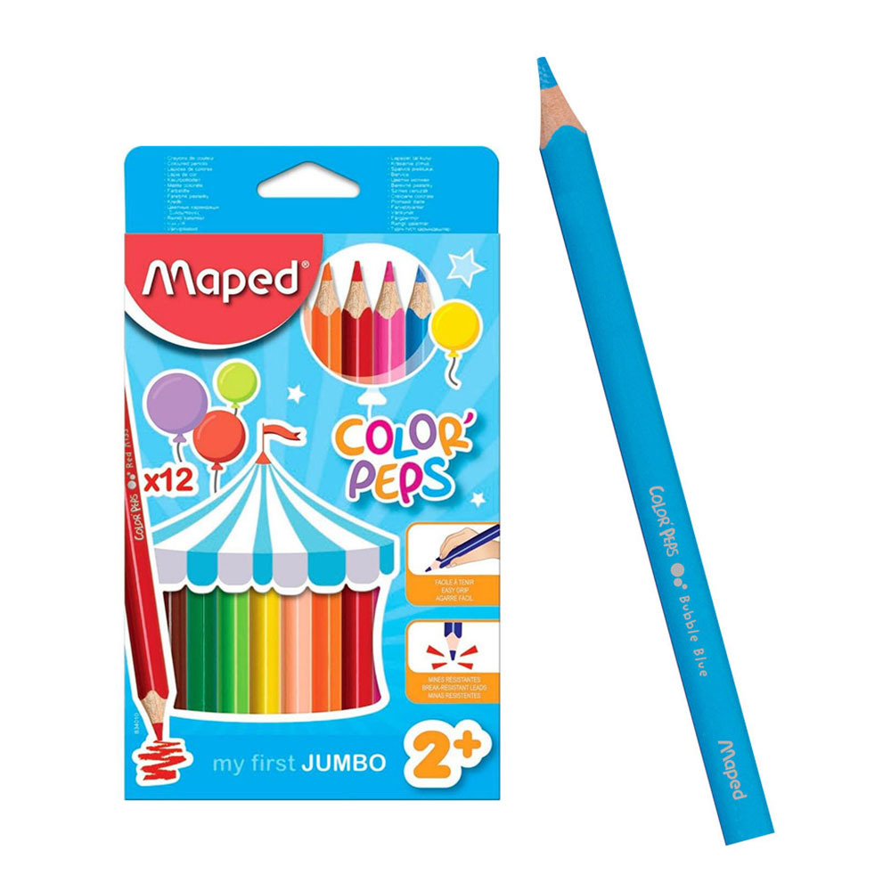 【法國Maped】幼兒大三角色鉛筆